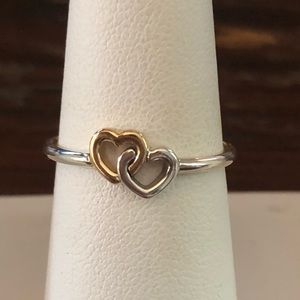 PANDORA Heart to Heart Ring
